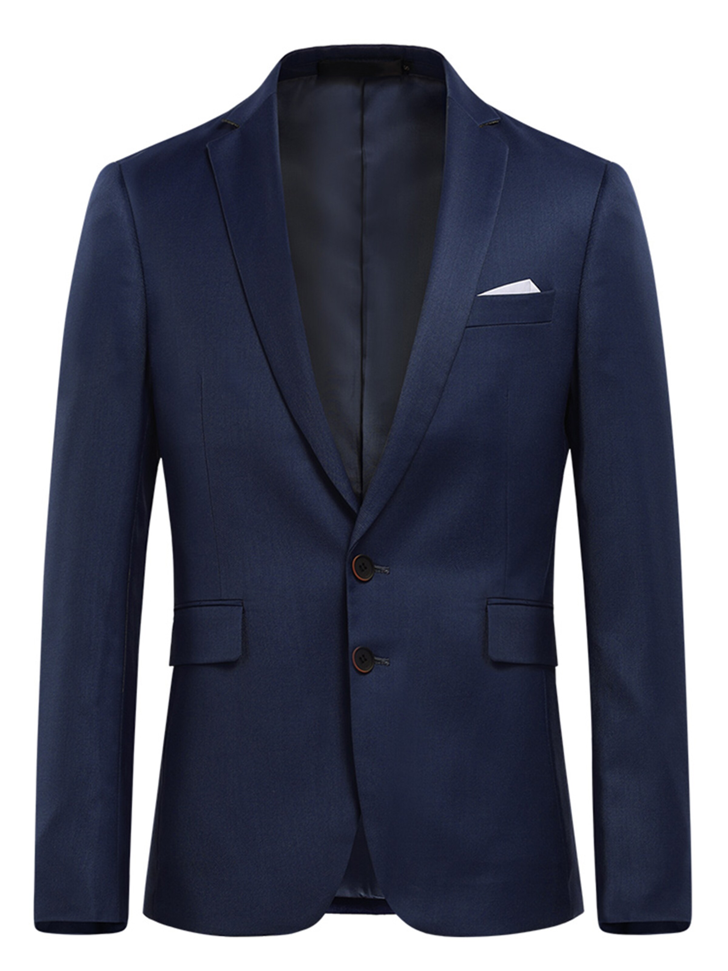 Youthup Suit Jacket in Blue: front