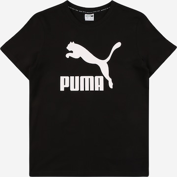 PUMA T-shirt i svart: framsida