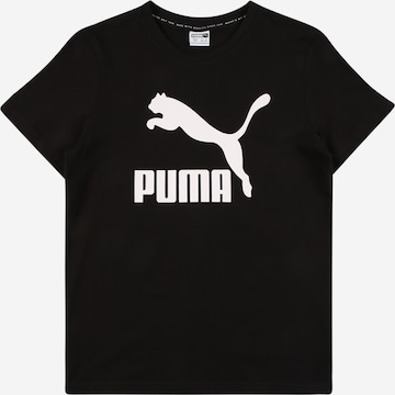 T-Shirt PUMA en noir : devant