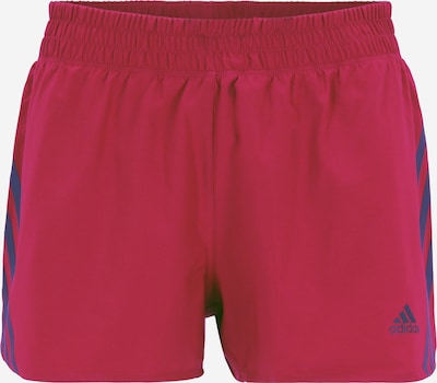 ADIDAS PERFORMANCE Shorts in grau / rubinrot, Produktansicht