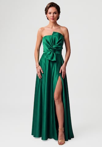 Ombre Evening dress in Green: front