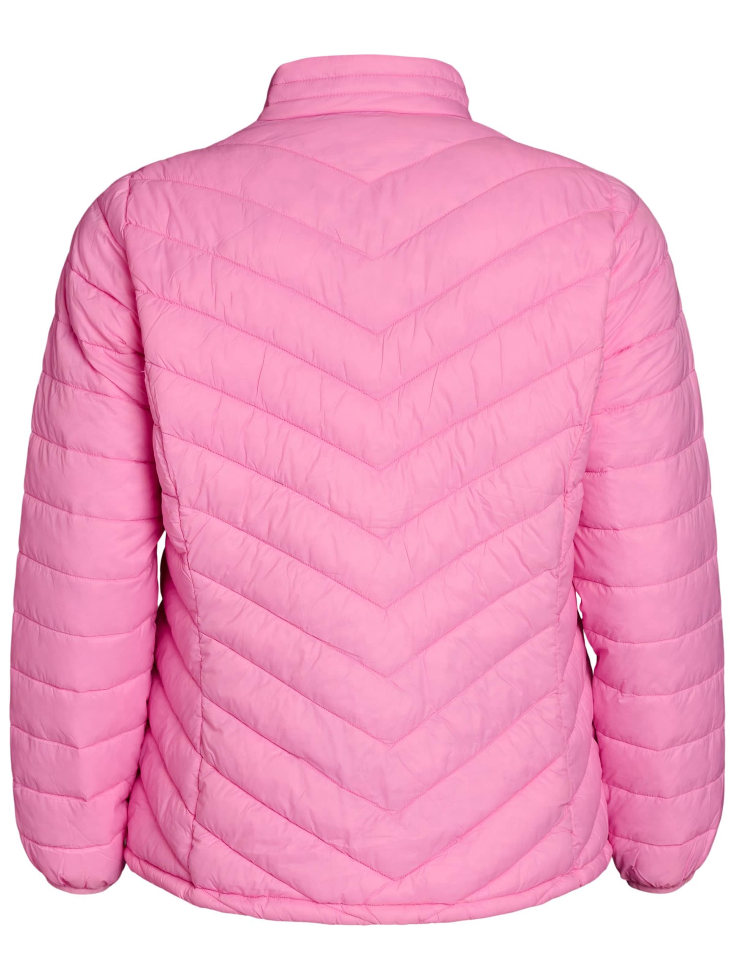 Zizzi Зимняя куртка 'CASALLY' в Ярко-розовый