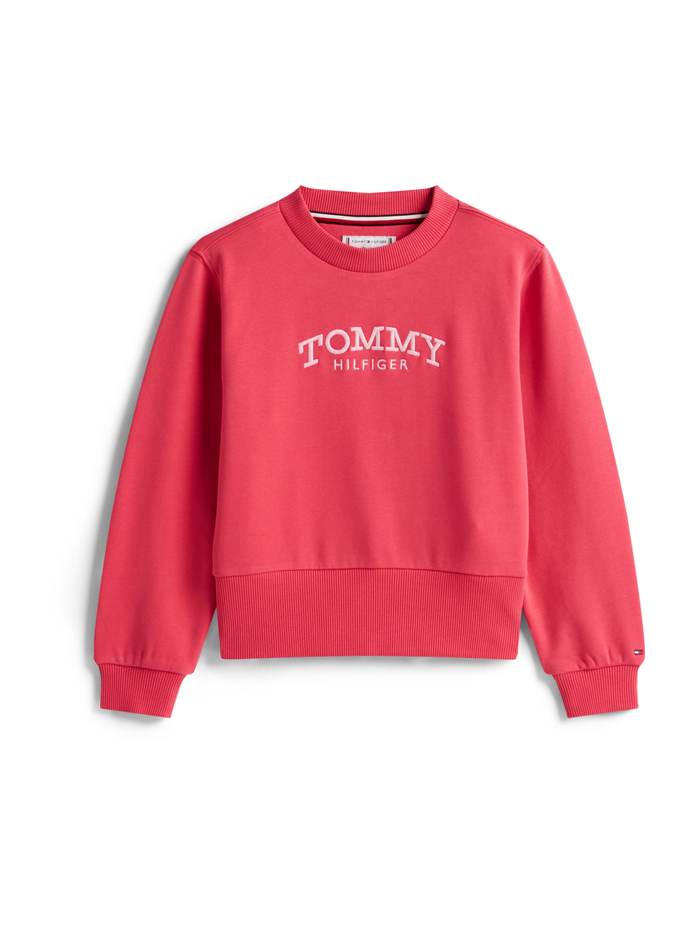 Felpa di TOMMY HILFIGER in rosso: frontale