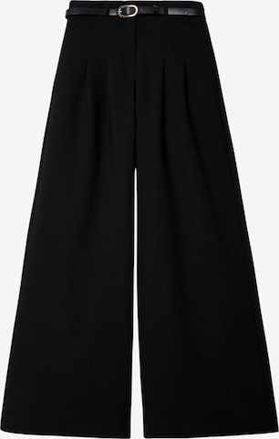 Regular Pantalon adl en noir : devant