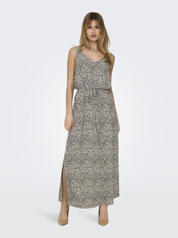 JDY Summer Dress 'OLIVIA' in Beige: front