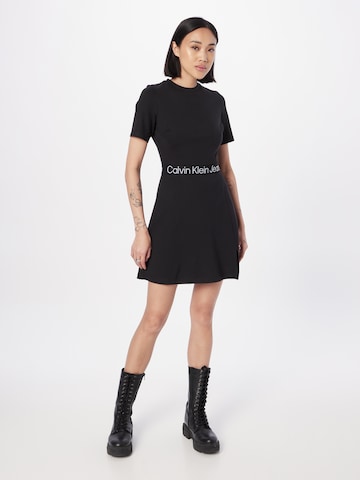 Calvin Klein Jeans Dress 'MILANO' in Black: front