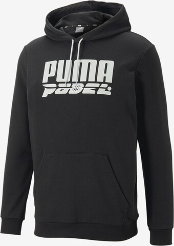 Sweat-shirt PUMA en noir : devant