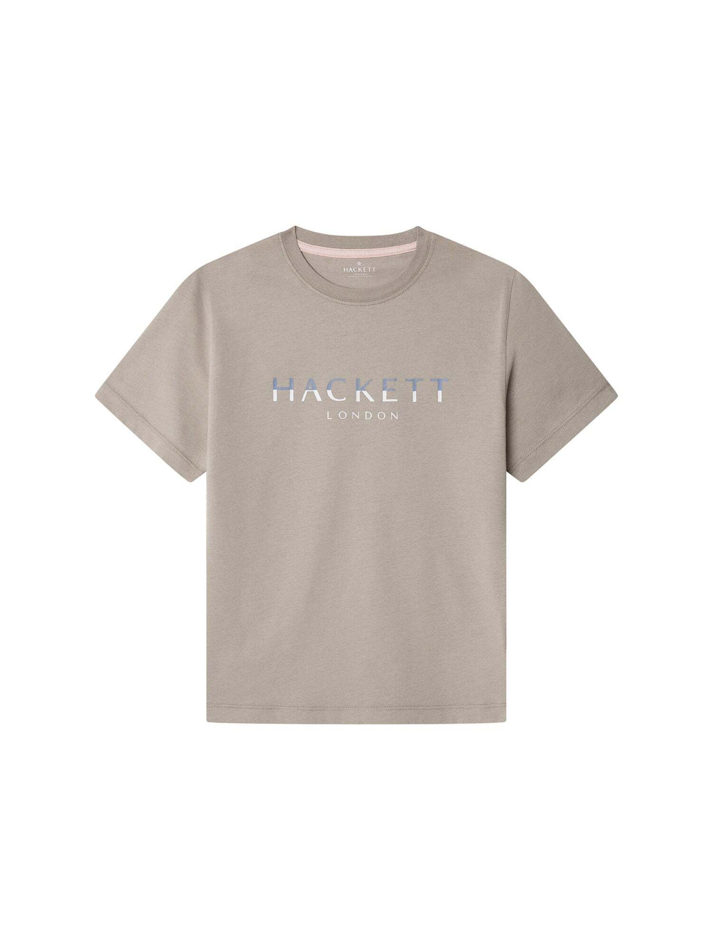 T-Shirt Hackett London en beige : devant