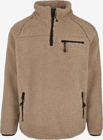 Pull-over Brandit en beige : devant