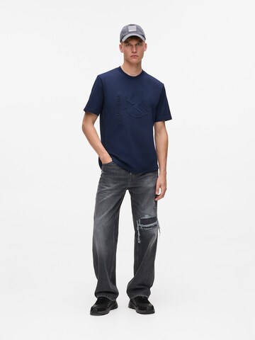 KARL LAGERFELD JEANS Bluser & t-shirts i blå