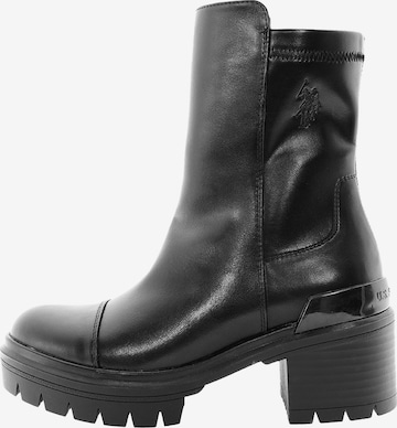 U.S. POLO ASSN. Boots 'Haley 005WDY1' in Zwart: voorkant