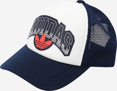 ADIDAS ORIGINALS Спортна шапка в нейви синьо / оранжево / бяло, Преглед на продукта