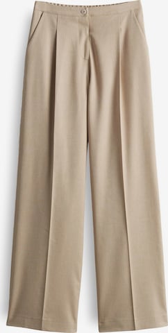 Wide leg Pantaloni cutați 'Maiga' de la OPUS pe bej: față