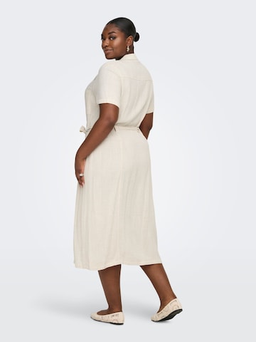 ONLY Carmakoma Μπλουζοφόρεμα 'CARSiesta' σε μπεζ