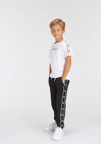 Champion Authentic Athletic Apparel Tapered Hose in Schwarz