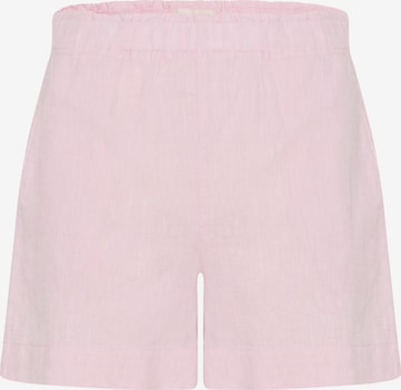 Pantalon 'Rigge' Part Two en rose : devant