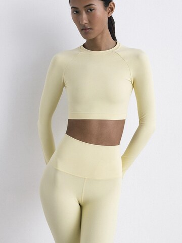 MyLibi Skinny Leggings in Yellow