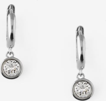 Orelia Earrings in Silver: front