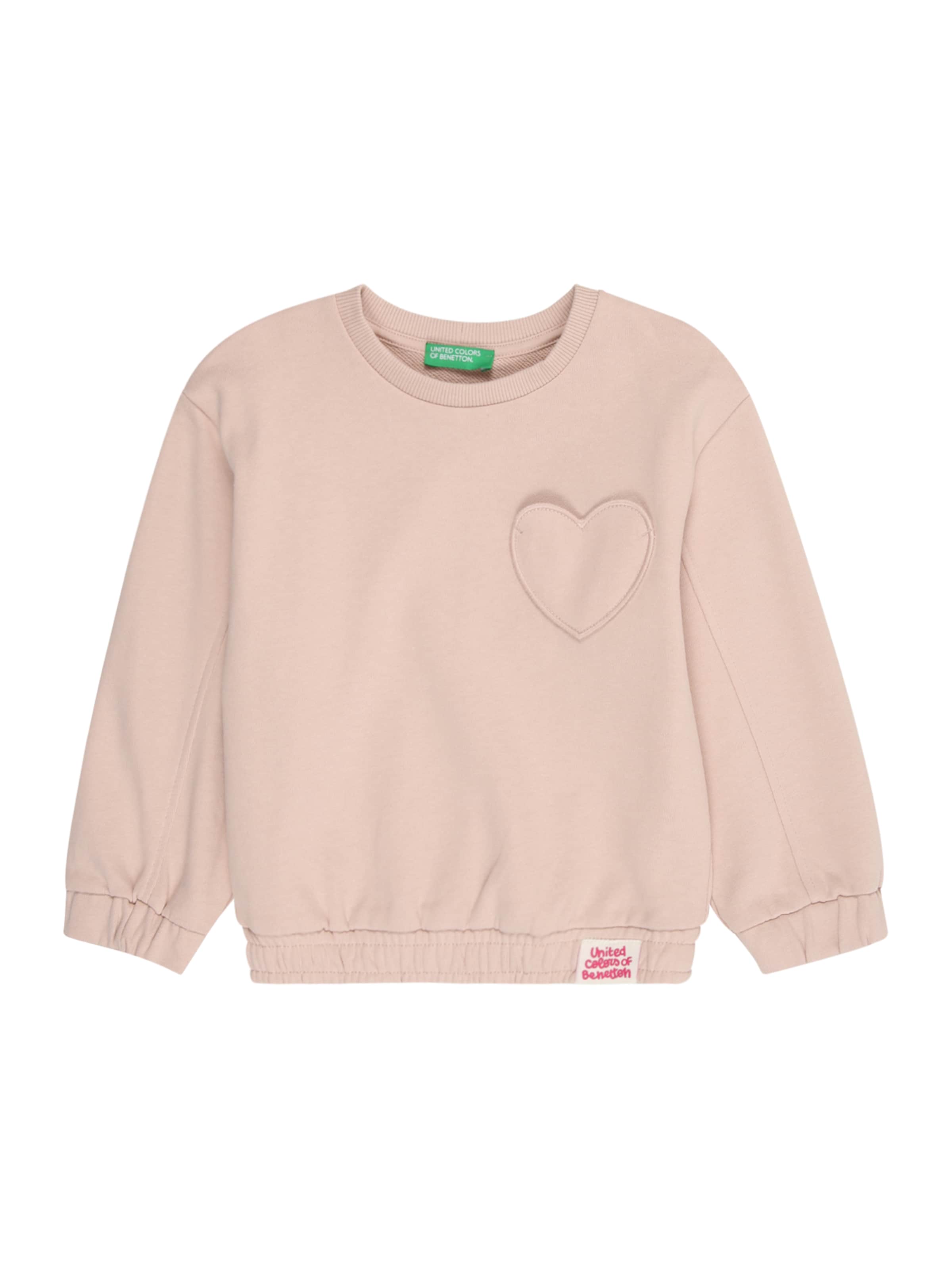 UNITED COLORS OF BENETTON Mikina – pink: přední strana