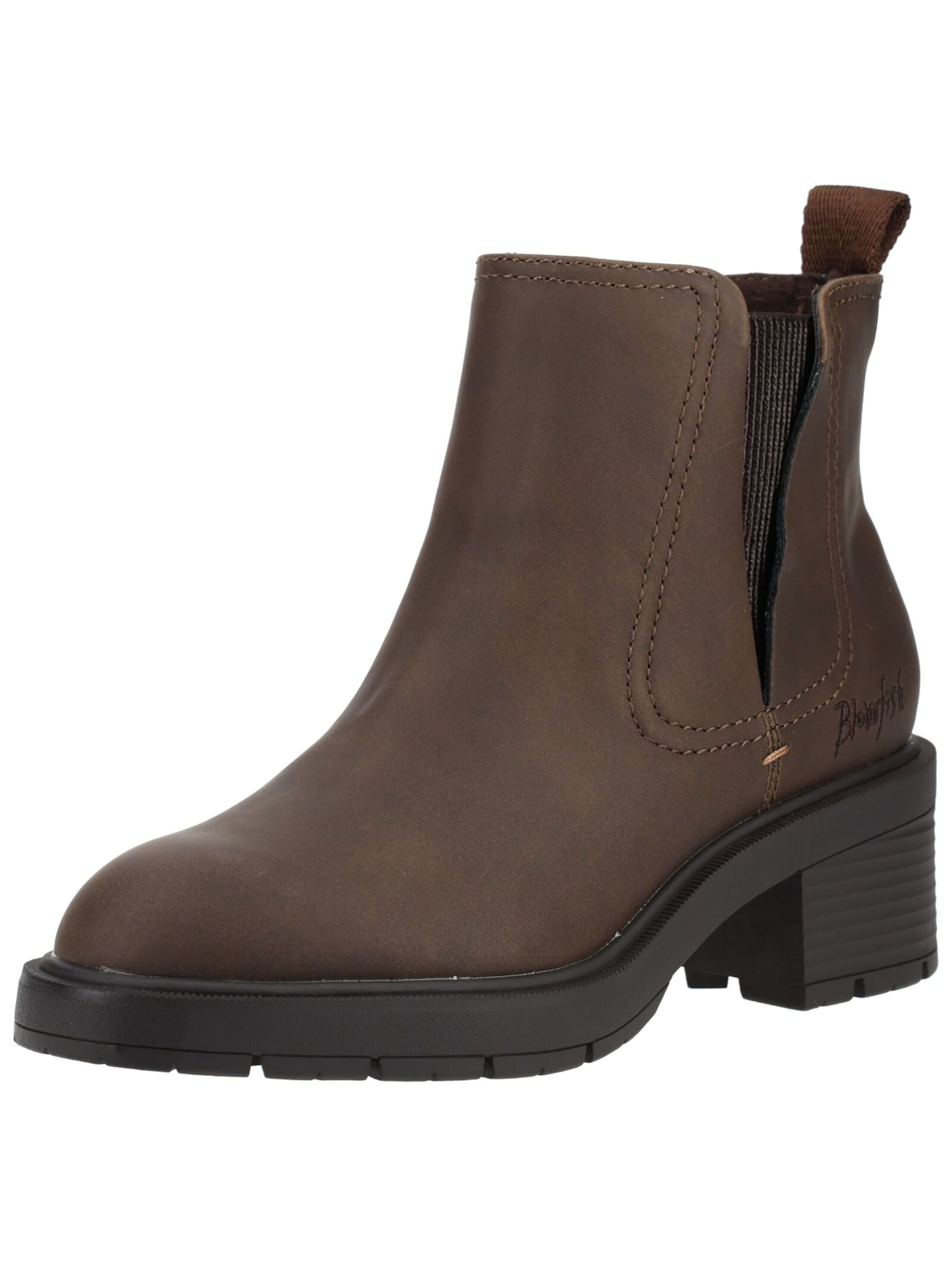 Blowfish Malibu Ankle Boots in Brown: front