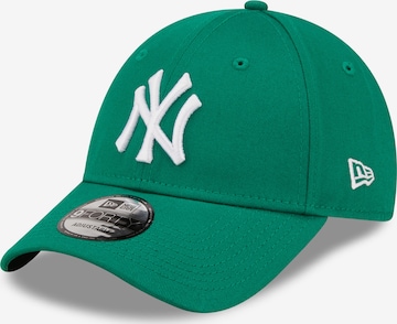 NEW ERA Pet 'LEAGUE ESS 9FORTY NEYYAN' in Groen: voorkant