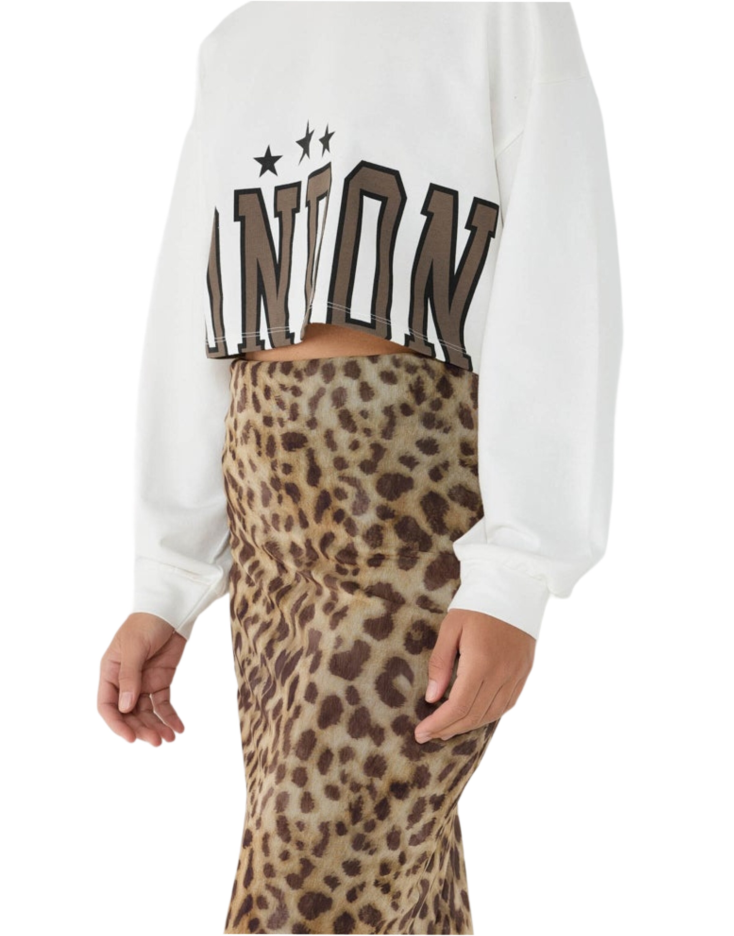 No Matter What Sweatshirt in Wit