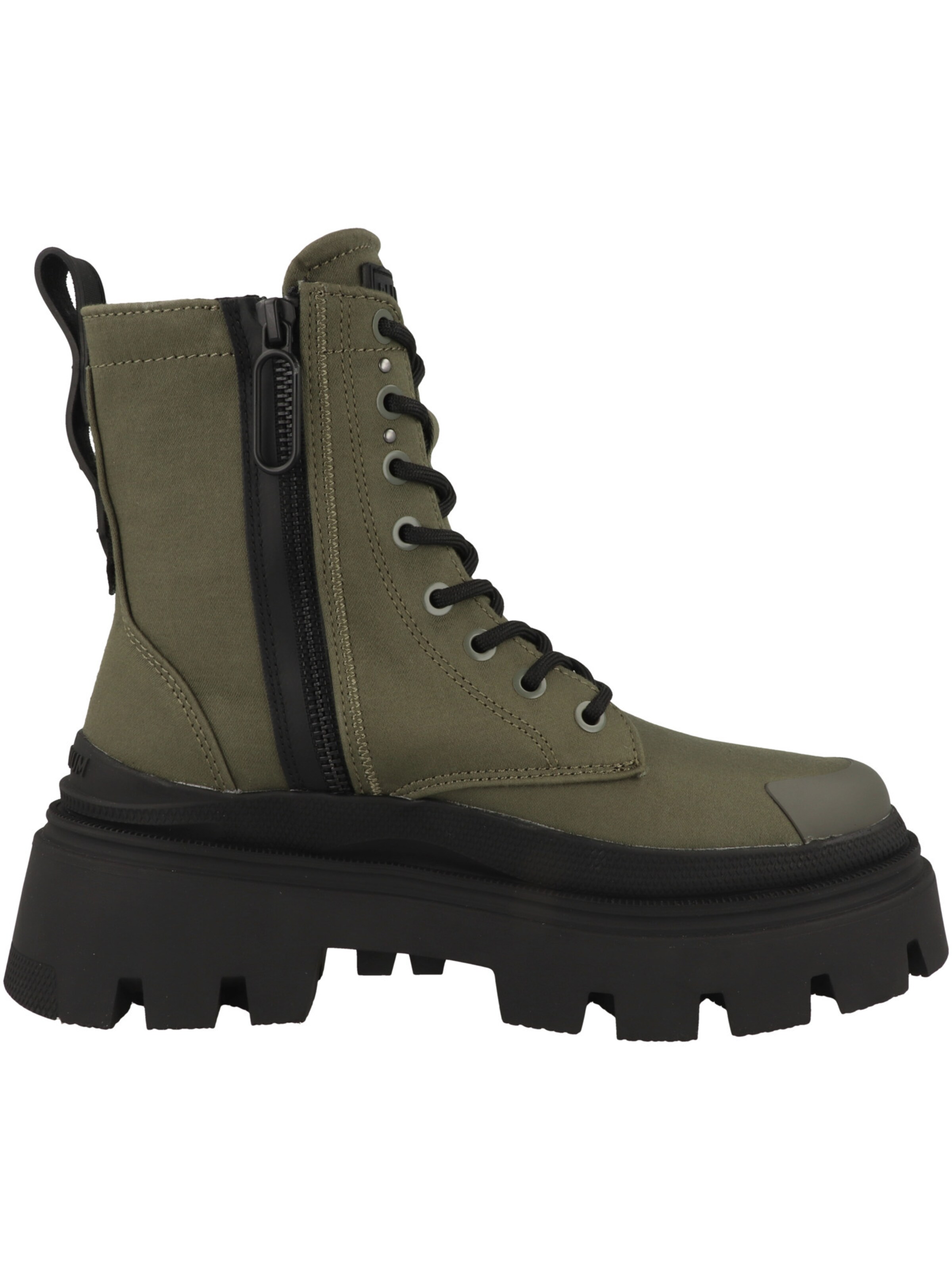 Palladium - Botim com fivela em verde