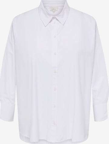 Chemisier 'CAROregon' ONLY Carmakoma en blanc : devant