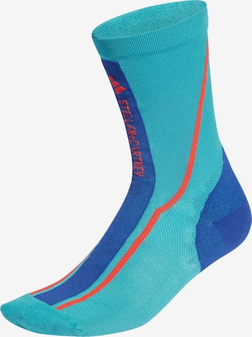 ADIDAS BY STELLA MCCARTNEY Athletic Socks in Blue: front