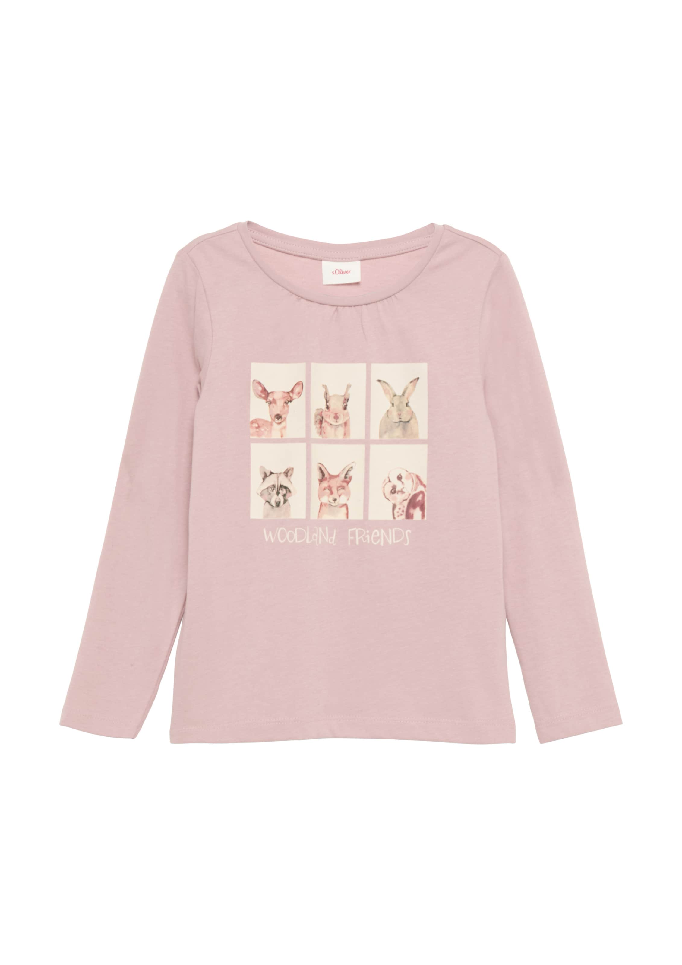 T-Shirt s.Oliver en rose : devant