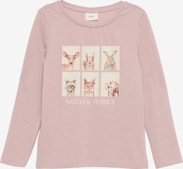 s.Oliver Shirt in Pink: front