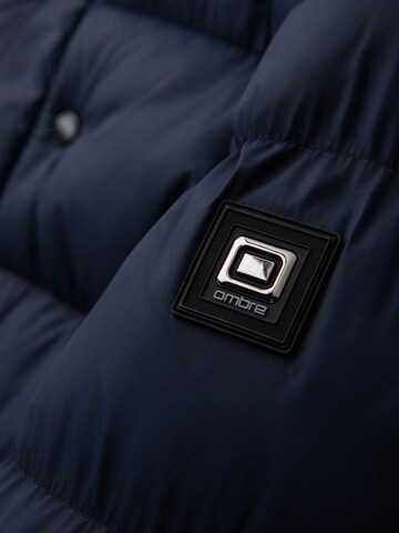 Ombre Jacket 'OM-JAHP-0238' in Blau