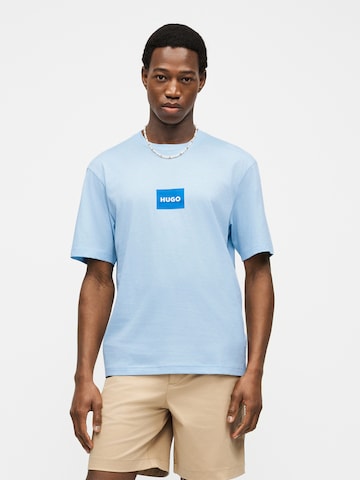 T-Shirt 'Nayonix' HUGO en bleu : devant