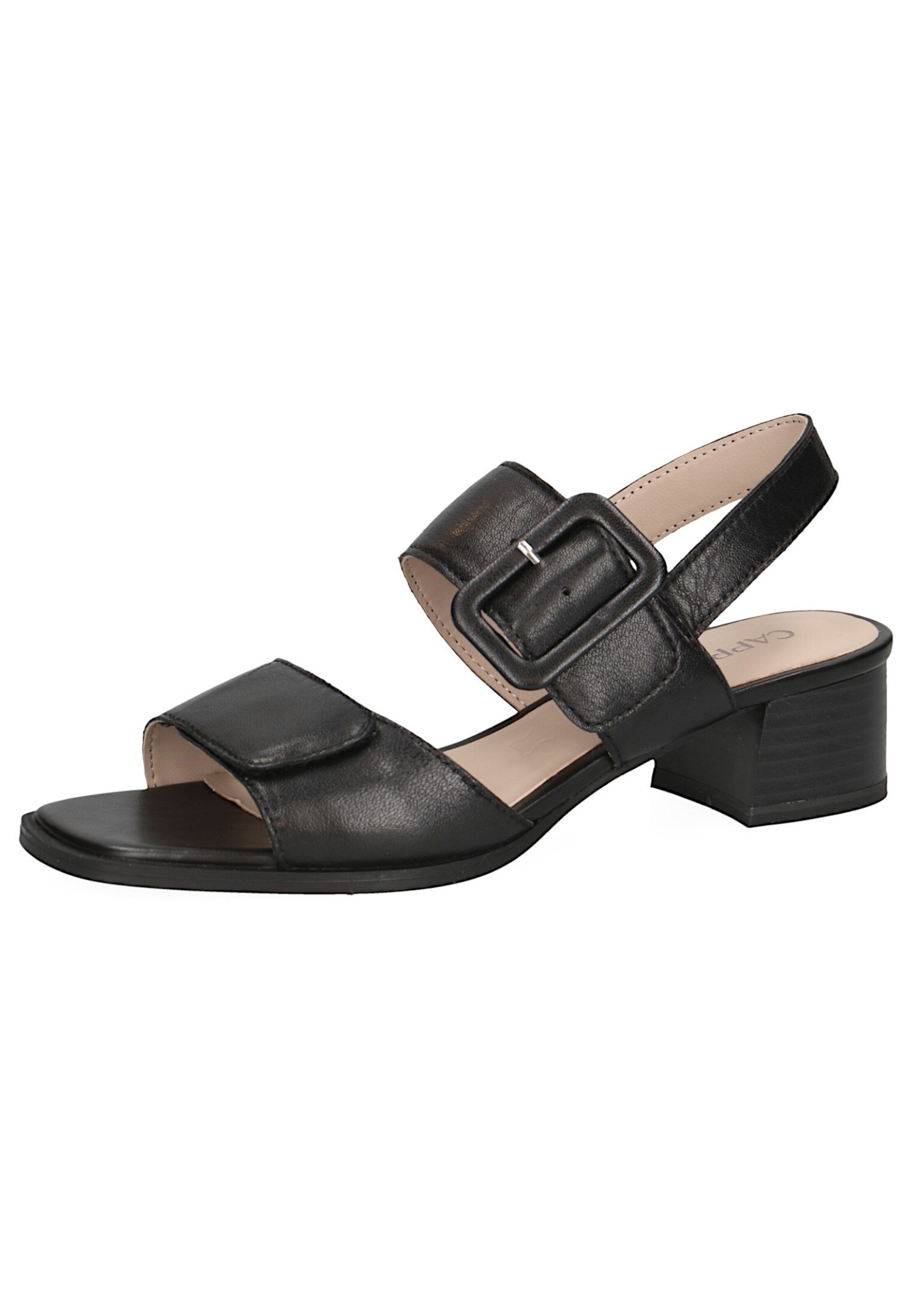 Sandales CAPRICE en noir : devant