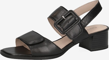 Sandales CAPRICE en noir : devant