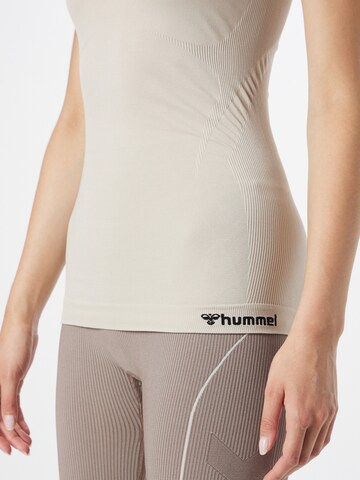 Hummel - Camisa funcionais 'Tif' em cinzento