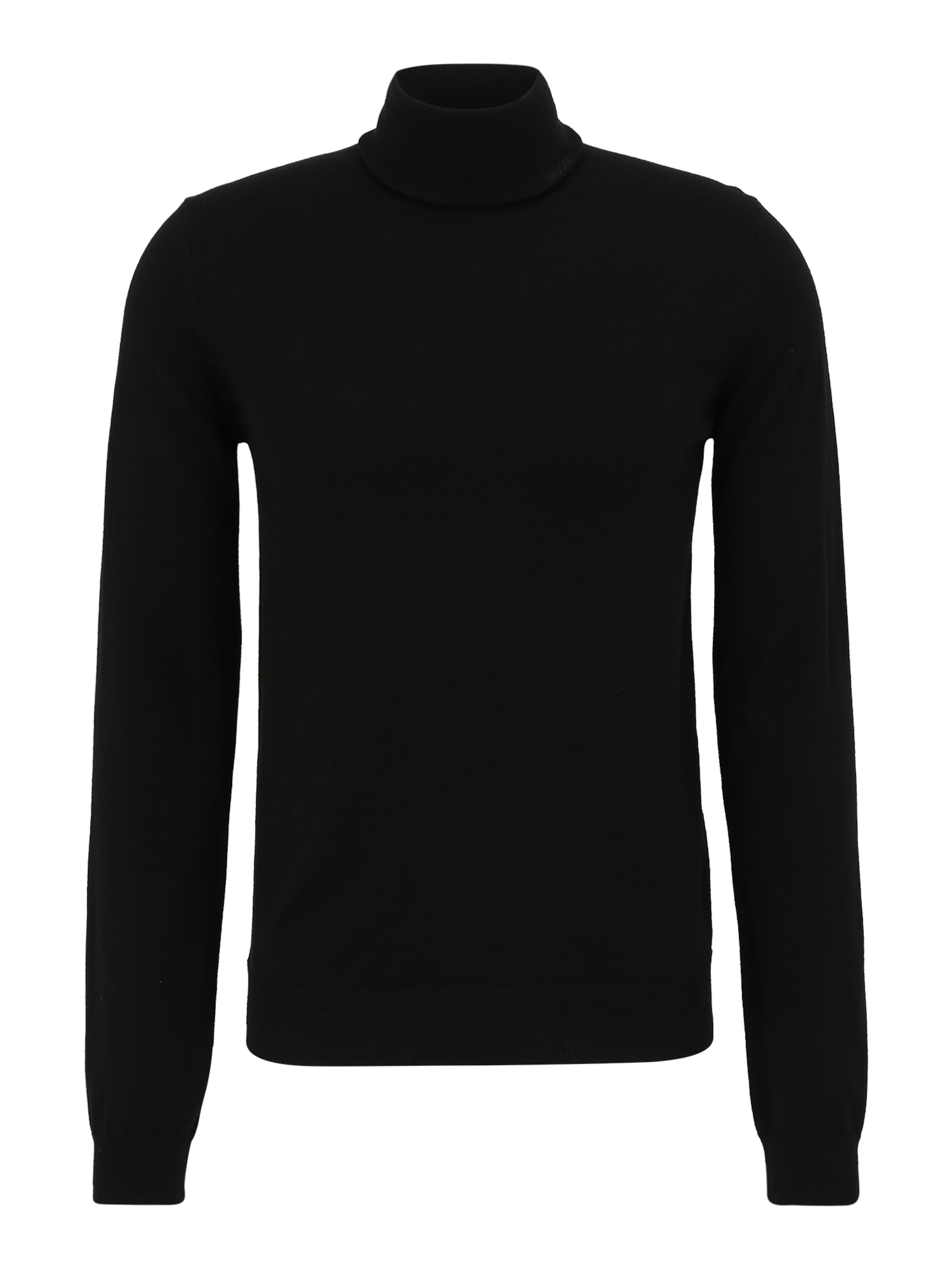 HUGO Trui 'San Thomas' in Zwart: voorkant