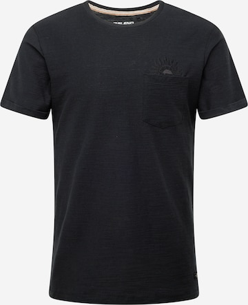T-Shirt BLEND en noir : devant