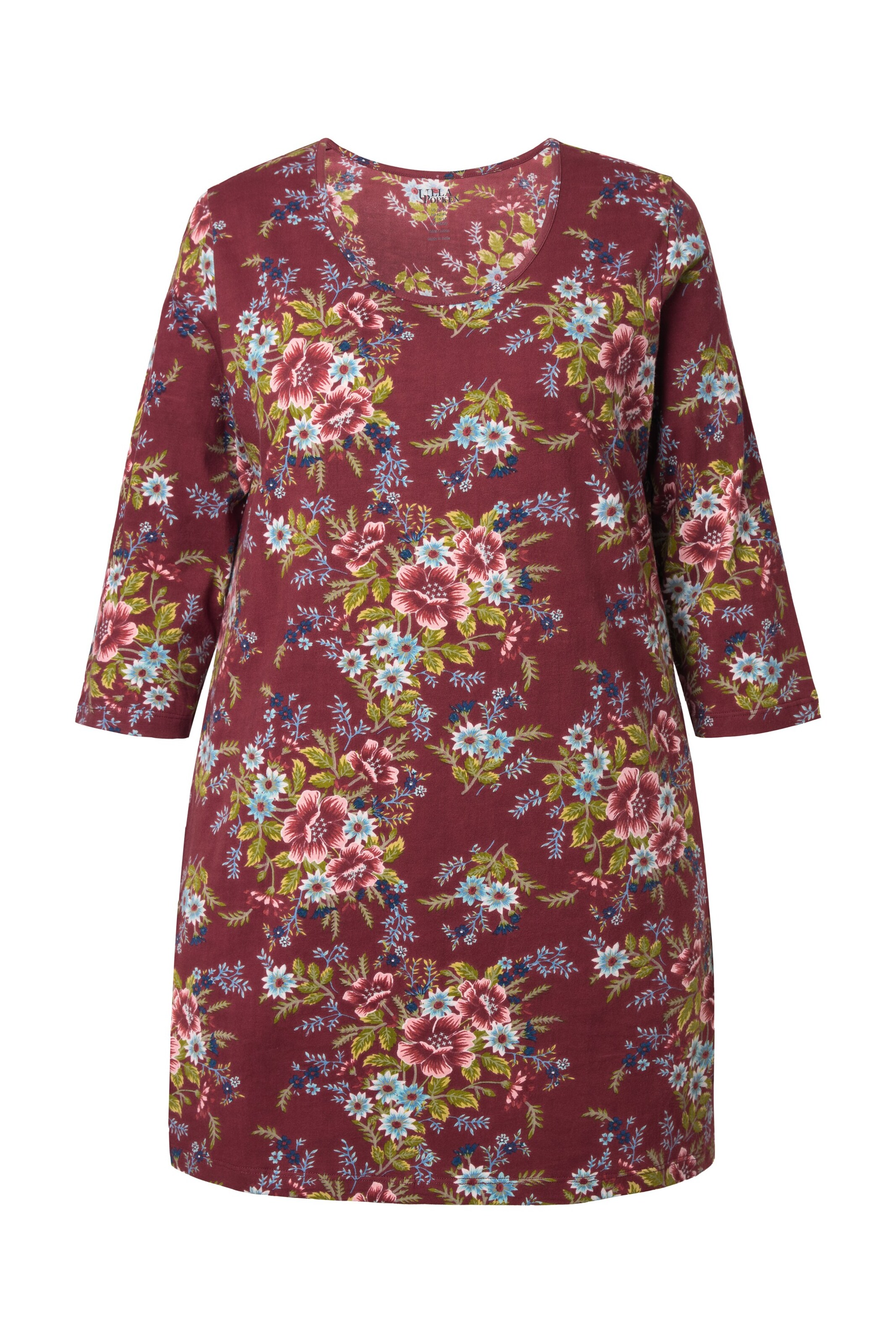 Ulla Popken Shirt in Braun: Vorderseite