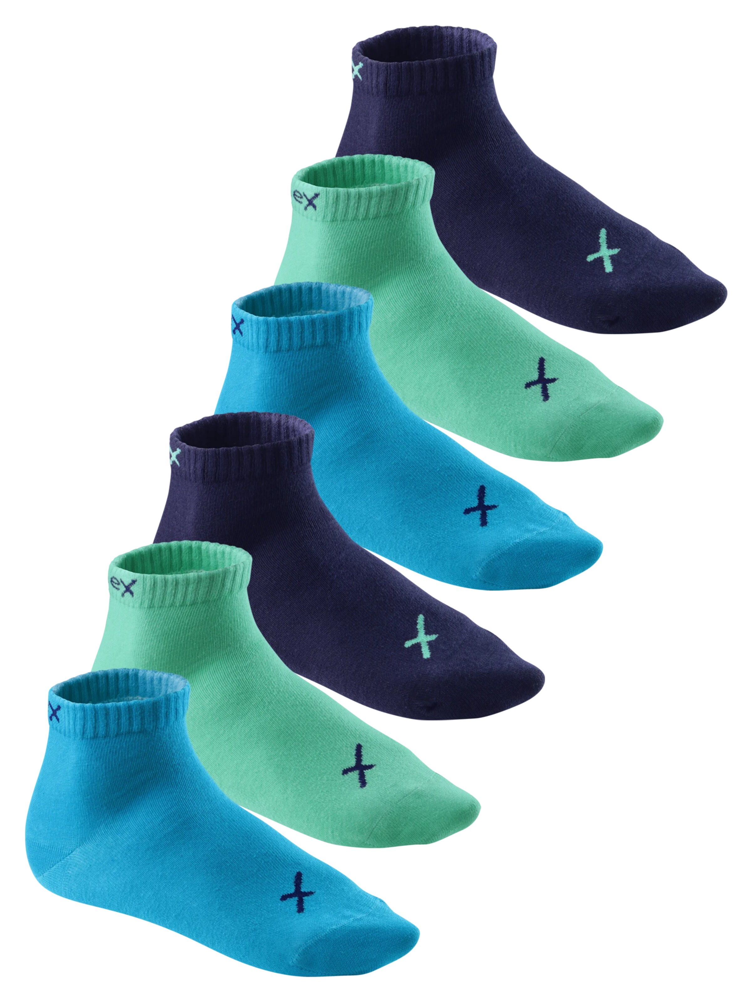 cflex Socks 'Lifestyle' in Blue: front