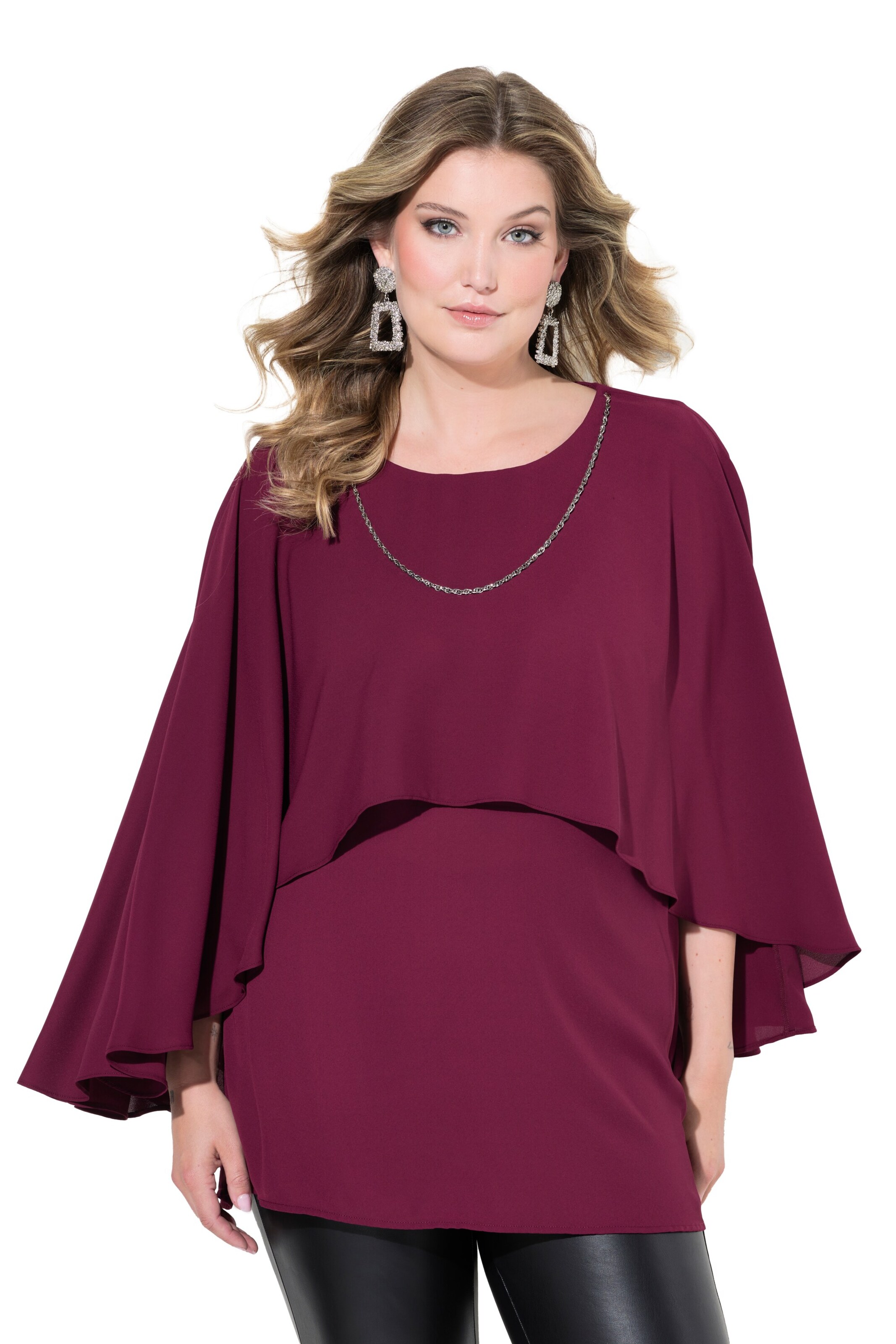 MIAMODA Bluse in Rot: Vorderseite