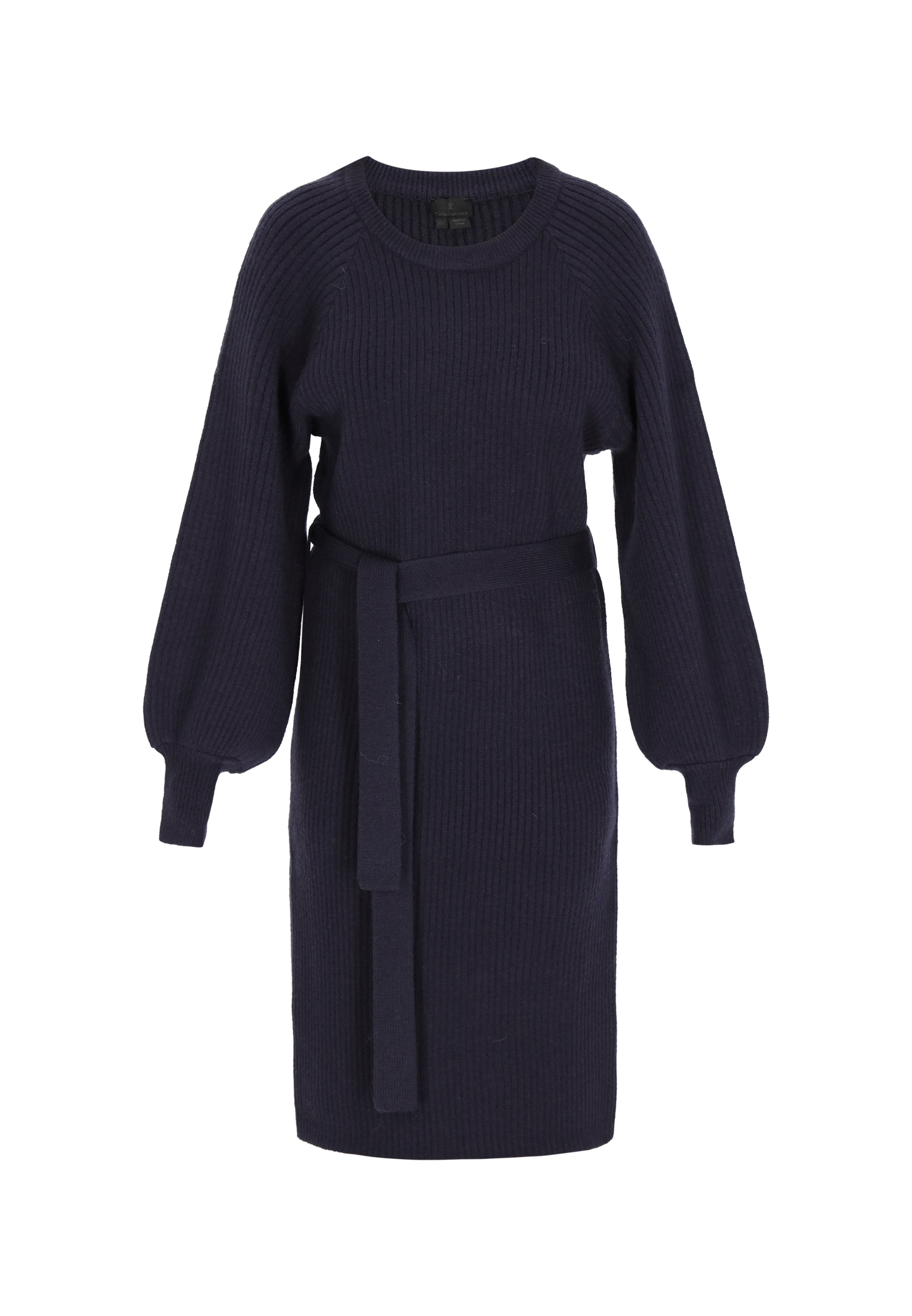 DreiMaster Klassik Gebreide jurk in Blauw: voorkant