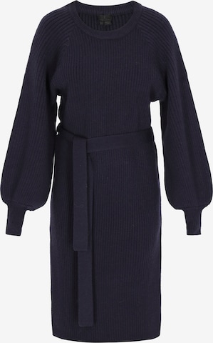 DreiMaster Klassik Neulemekko värissä sininen: etupuoli