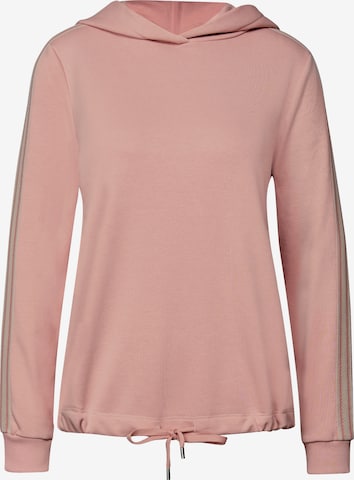 STREET ONE Sweatshirt in Pink: Vorderseite