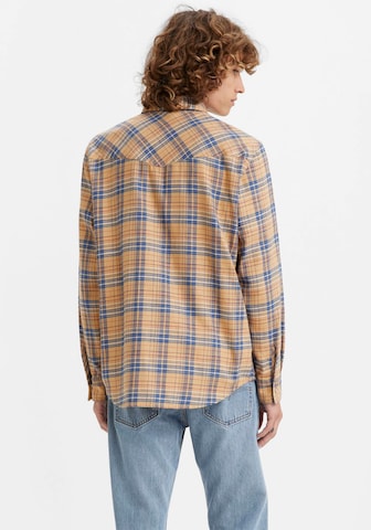 LEVI'S ® Comfort fit Button Up Shirt 'Relaxed Fit Western' in Yellow