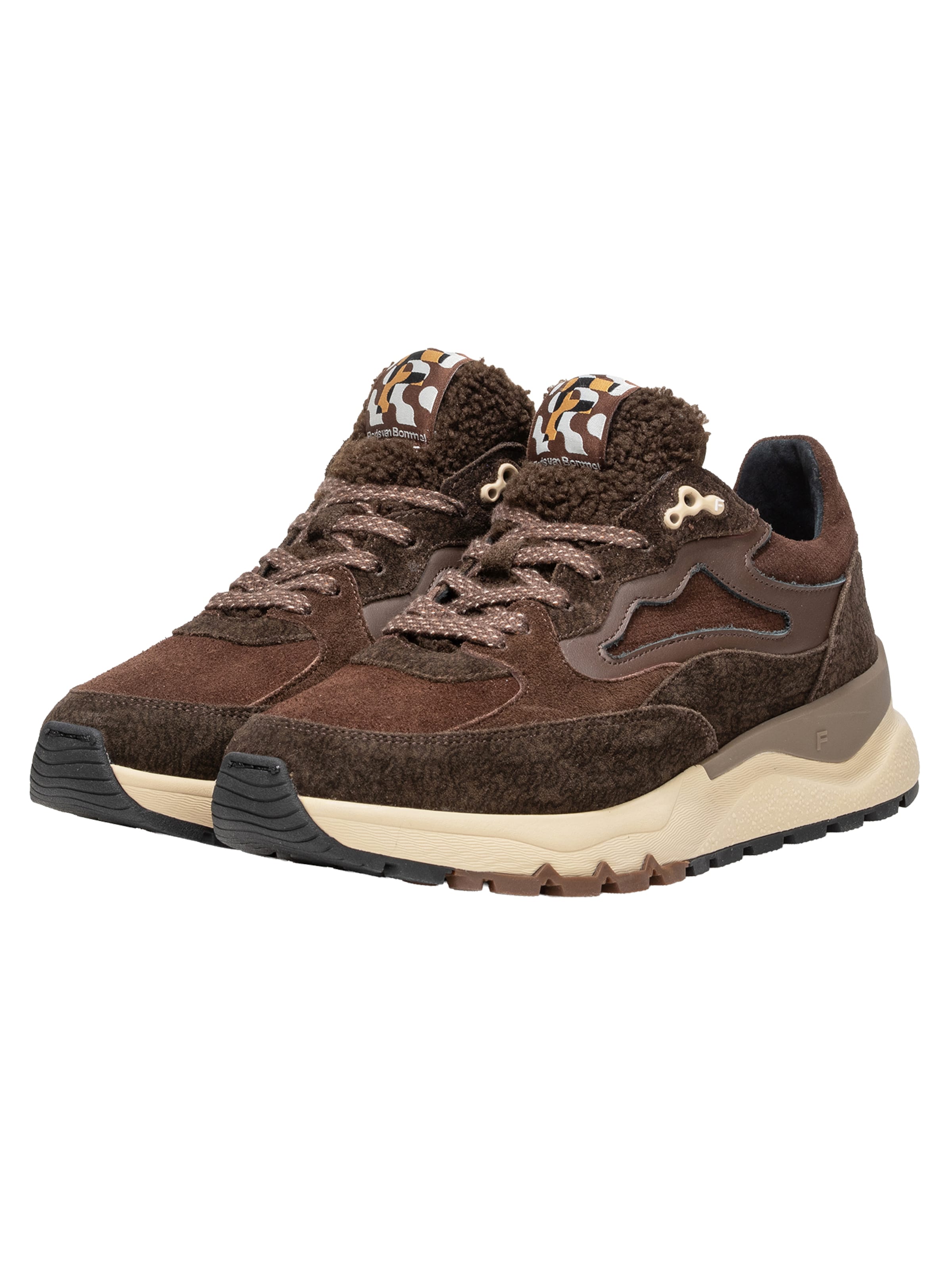 Floris van Bommel Sneakers 'Treni 01' in Brown