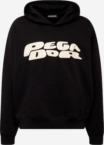Pegador Sweatshirt 'DREW' in Black: front