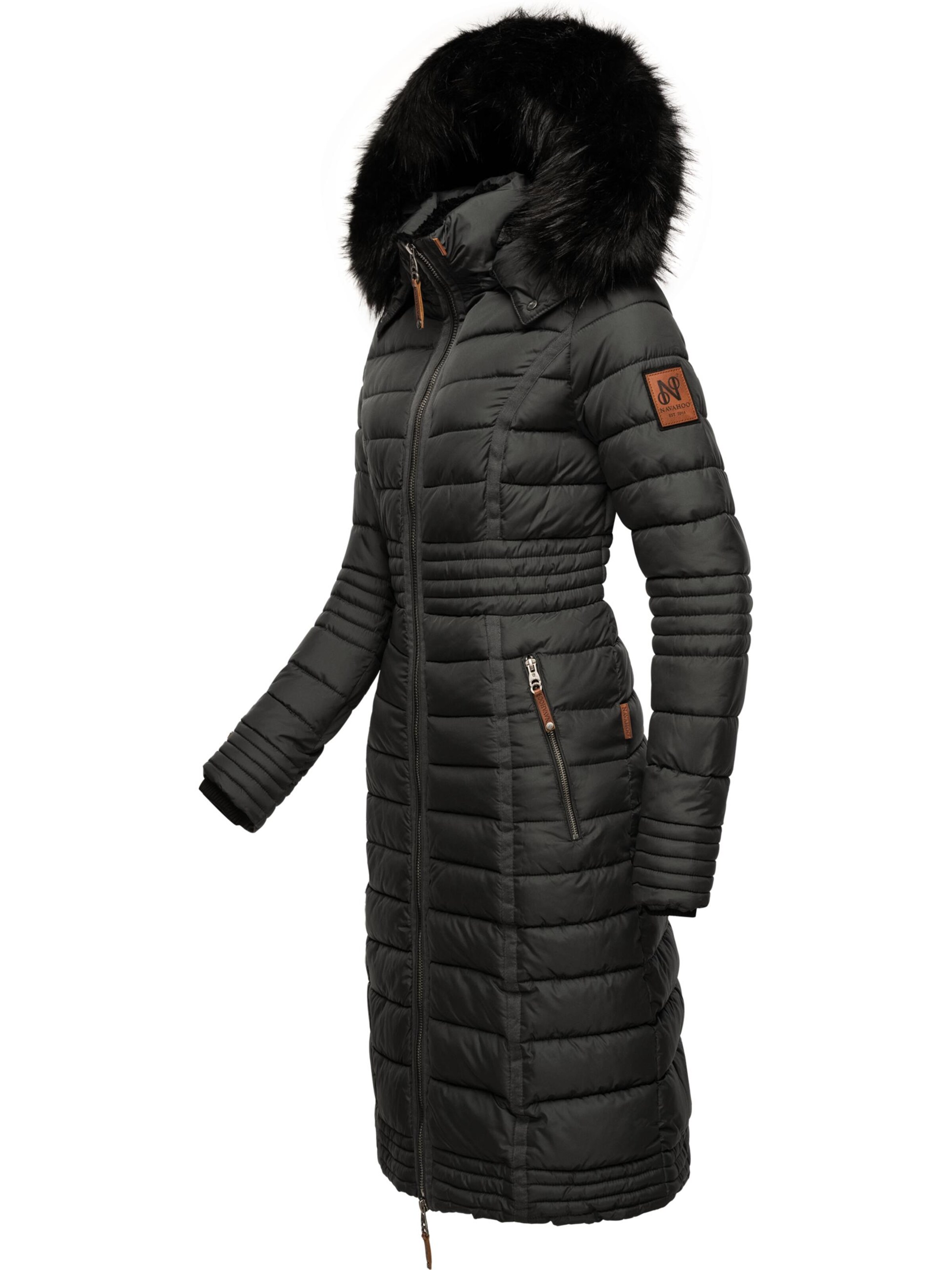 NAVAHOOZimski kaput 'Umay' - siva boja