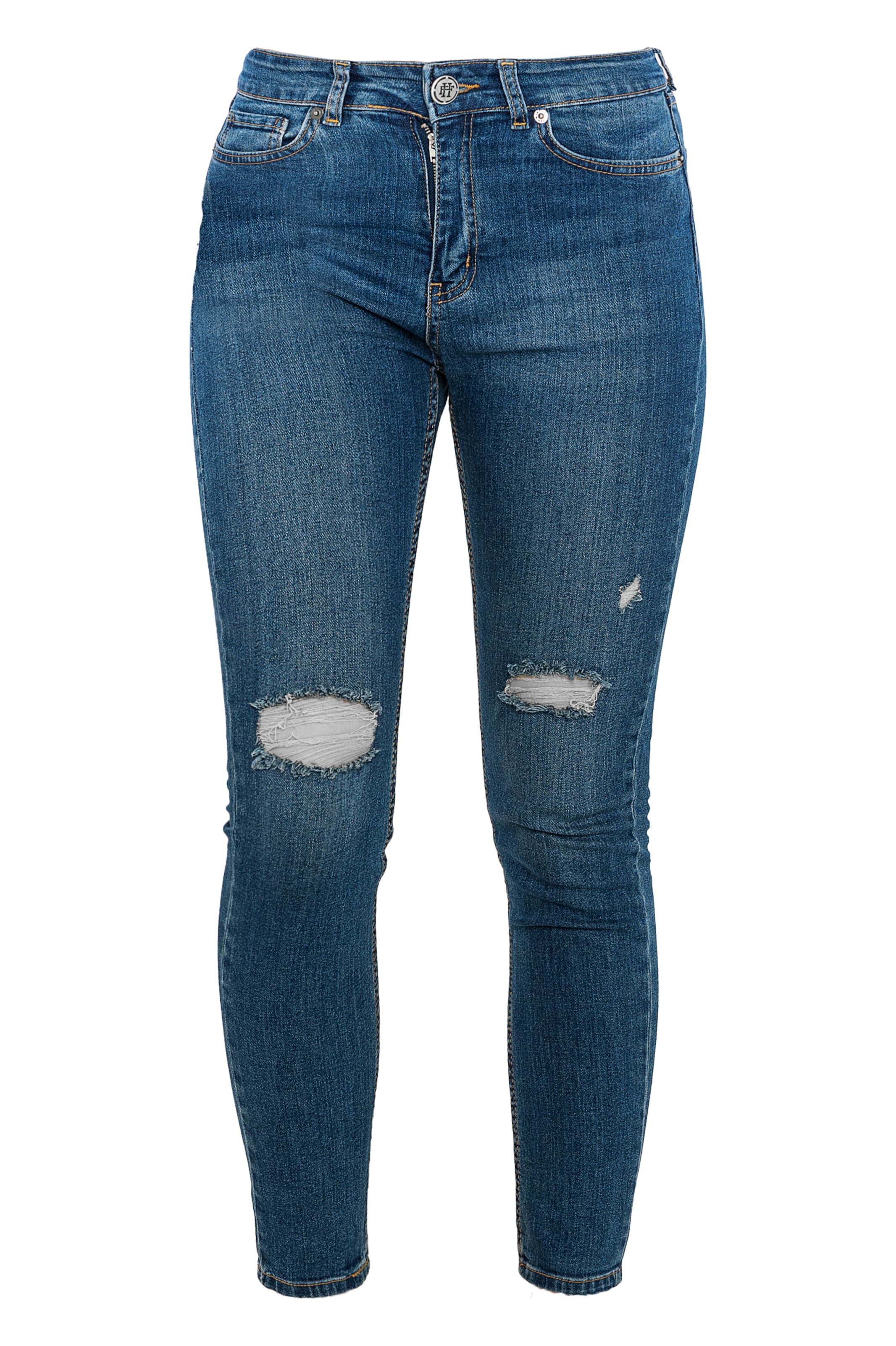 Felix Hardy Normální Džíny – modrá: přední strana