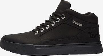 TIMBERLAND Fűzős csizma 'MAPLE GROVE' - fekete: elől